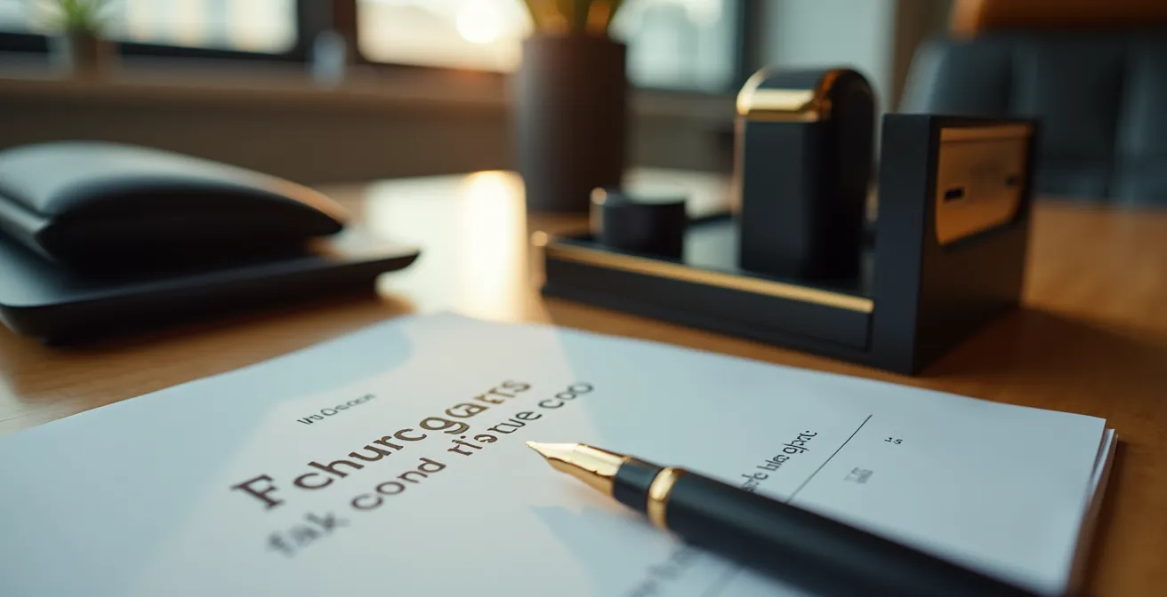 Plan macro sur un bureau d'assistant avec un élégant organiseur design et une note manuscrite soignée